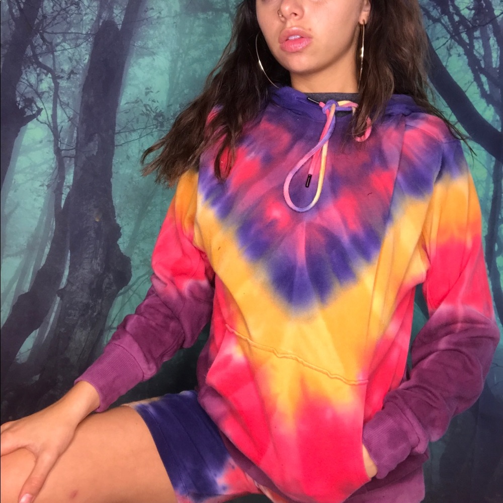 Hoodie and shorts set